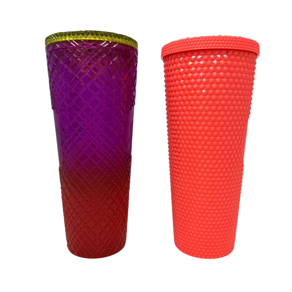 Starbucks Shae Anthony She‎ x This & Pink Dragonfruit Studded Tumbler Set 24oz - Picture 5 of 14